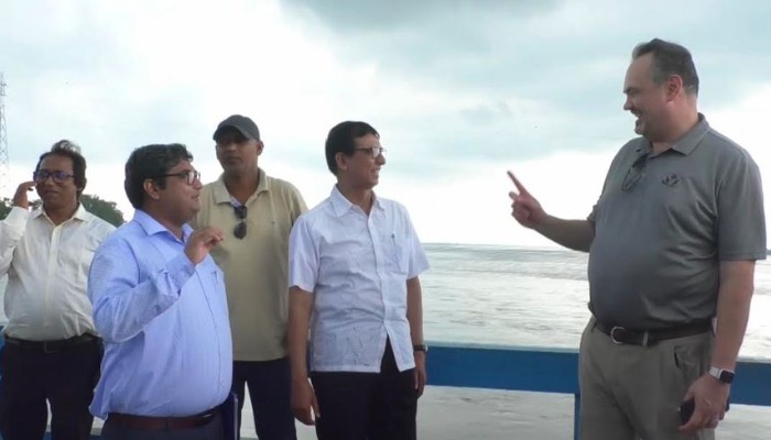 তিস্তা ব্যারাজ পরিদর্শনে মার্কিন রাষ্ট্রদূত