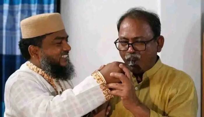 উপনির্বাচনে জিতে পরাজিত জামায়াত প্রার্থীর বাসায় মির্জা ফয়সল