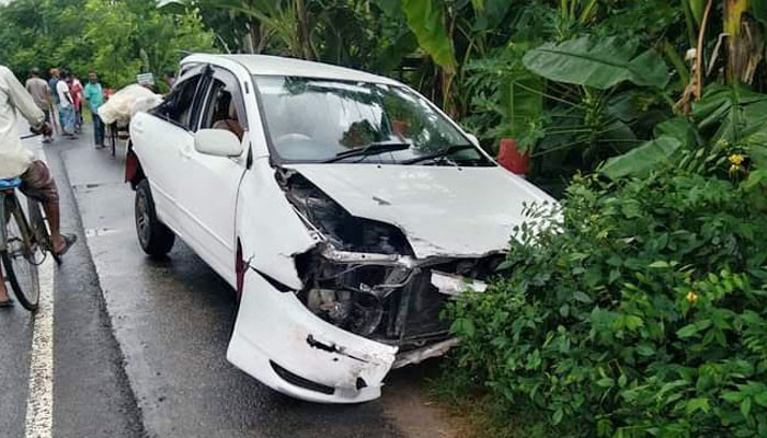 রাজবাড়িতে লরির ধাক্কায় প্রাইভেটকার আরোহী নিহত